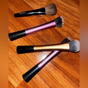 Real Techniques Brush Set - Pink and Gold